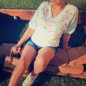 Vintage Floral sweater top